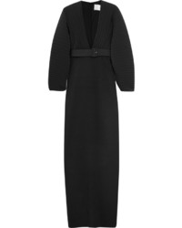 Черное платье-макси от SOLACE London