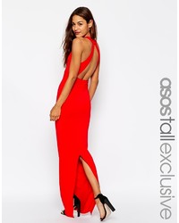 Черное платье-макси от Asos