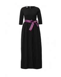 Черное платье-макси от Tutto Bene