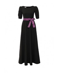 Черное платье-макси от Tutto Bene