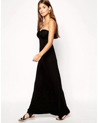 Черное платье-макси от Asos