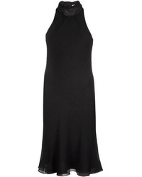 Черное платье-миди