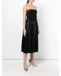 Черное платье-миди от Alaïa Vintage