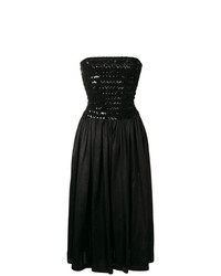 Черное платье-миди от Alaïa Vintage