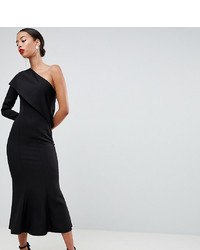 Черное платье-миди от Asos Tall