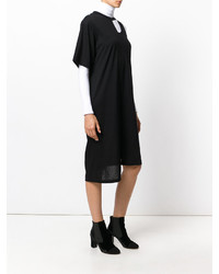 Черное платье-миди от Facetasm