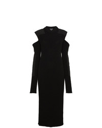Черное платье-миди от Calvin Klein 205W39nyc