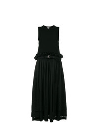 Черное платье-миди от Comme Des Garçons Noir Kei Ninomiya