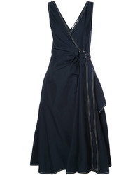 Черное платье-миди от Derek Lam 10 Crosby