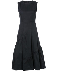 Черное платье-миди от Derek Lam