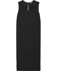 Черное платье-миди от DKNY