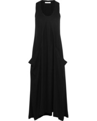 Черное платье-миди от Donna Karan