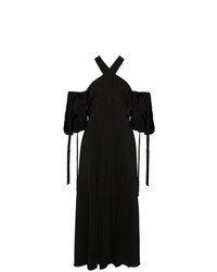 Черное платье-миди от Ellery