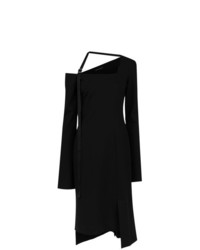 Черное платье-миди от Gloria Coelho