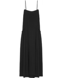 Черное платье-миди от Helmut Lang