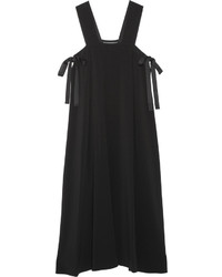 Черное платье-миди от Helmut Lang