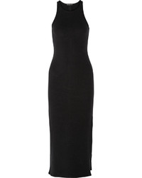 Черное платье-миди от James Perse