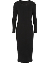 Черное платье-миди от Karl Lagerfeld