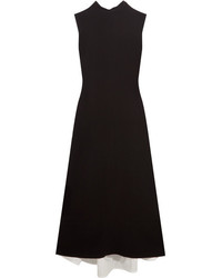 Черное платье-миди от Marni