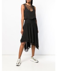 Черное платье-миди от Karl Lagerfeld