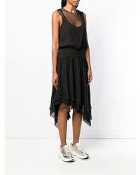 Черное платье-миди от Karl Lagerfeld