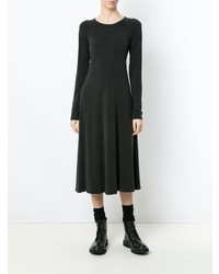 Черное платье-миди от Uma Raquel Davidowicz