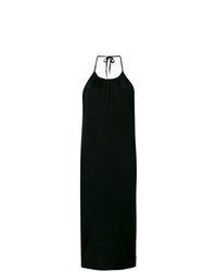 Черное платье-миди от Moschino Vintage