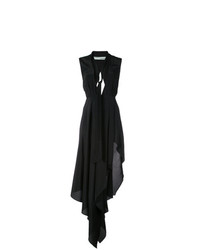 Черное платье-миди от Off-White