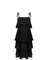 Черное платье-миди от Olympiah