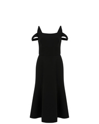Черное платье-миди от Olympiah