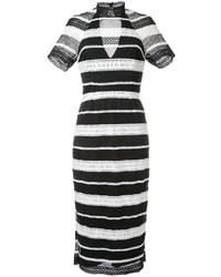 Черное платье-миди от Rebecca Vallance