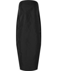 Черное платье-миди от Rick Owens