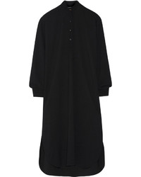 Черное платье-миди от Rosetta Getty