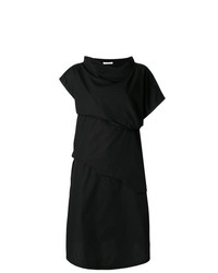 Черное платье-миди от Societe Anonyme