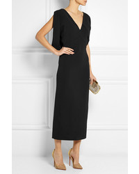 Черное платье-миди от Antonio Berardi