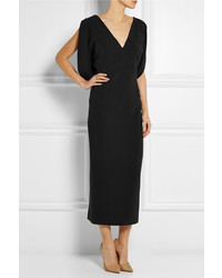 Черное платье-миди от Antonio Berardi