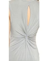 Черное платье-миди от Enza Costa