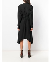 Черное платье-миди от Isabel Marant