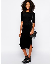 Черное платье-миди от Vero Moda