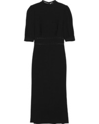 Черное платье-миди от Vilshenko