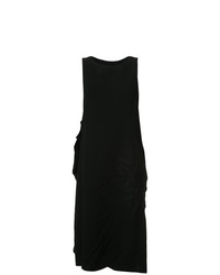 Черное платье-миди от Y's