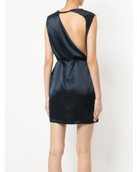 Черное платье прямого кроя от Kacey Devlin