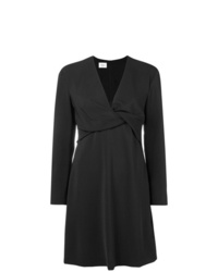 Черное платье прямого кроя от Dondup