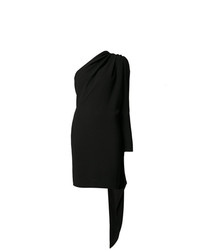 Черное платье прямого кроя от Gareth Pugh