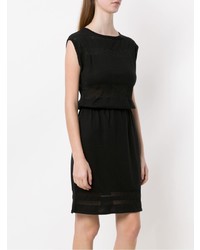 Черное платье прямого кроя от Tufi Duek