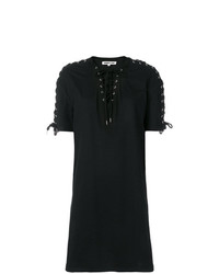 Черное платье прямого кроя от McQ Alexander McQueen
