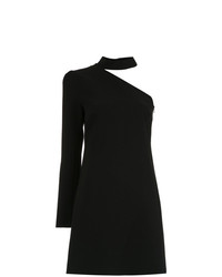 Черное платье прямого кроя от Nk