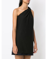 Черное платье прямого кроя от Egrey