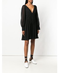 Черное платье прямого кроя от Stella McCartney