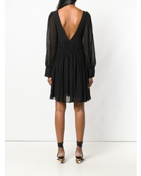 Черное платье прямого кроя от Stella McCartney